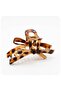 Women's Premium Bone Imported Large Size Bowknot Buckle