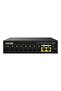 تيندا S110PC مفتاح سطح المكتب بـ 8 منافذ PoE+ (80 واط)، ومنفذين Uplink