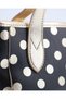 Women's Polka Dot Detailed Adjustable Strap Shoulder & Crossbody Bag - 3