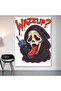 What's Up? Ghostface Wall Covering Wall Tapestry First Quality Satin Fabric Poster