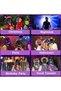 (eb294)LED Programmable Face Mask, App Control Gesture Sensing Light Up Mask, Halloween Cosplay Party Costume Mask - 7