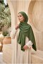 Modern Ring Pattern Jacquard Shawl Series Khaki - 2