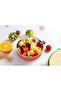 Mixing Bowl Outer Plastic with inner Stainless Steel Mixing & Serving Bowls (Red, 600 ML) - 2