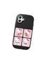 Samsung Galaxy A07 Compatible Case Camera Protector Black Silicone Couple Phone Case Kitty Pattern - 3