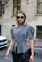 Pleated Waist Short-Sleeved Jacket - 4