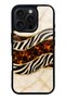 iPhone 16 Pro Ivory Safari Design Glossy Phone Case