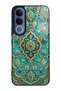 Vivo V70 Fe Turquoise Ottoman Jewel Design Glossy Phone Case