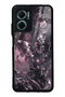 Xiaomi Redmi Note 11E Rose Chrome Butterfly Design Glossy Phone Case