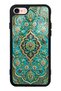 iPhone 7 Turquoise Ottoman Jewel Design Glossy Phone Case