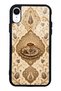 iPhone Xr Ivory Ottoman Coffee Designed Glossy Phone Case