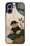 Oppo A6T Forest Teddy Design Glossy Phone Case