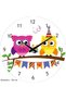 Owl Wall Clock, 30cm - 2