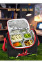 Primary School Orthopedic Waterproof 3 Compartment Primary School Boy's Backpack with Water Bottle - 3