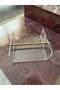 Plexiglass Napkin Holder 6 mm Brass Plated Plexiglass Serving Napkin Holder - 4