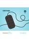 Blue 8AC Universal Power Strip with Premium Materials, Safety Shutters, 13A Maximum Current, 3m Cable Length - Black - 4