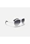 Rayban 59 mm Men's Rectangular Sunglasses, Black, RB3449-300/8G-59 - 8