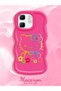 Infinix Hot 50I Compatible Case Camera Protector Red Silicone Couple Phone Case Kitty Pattern - 2