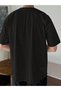 Black Ataturk Printed Cotton T-Shirt - 2