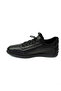 9779-418 Black Rubber Laced Casual Men's Shoes - 3