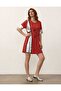 Stone Detail Tunic Darling Just Believe Red - 4