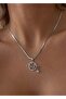 Steel Planet Silver Color Necklace 45 cm (+5 cm Extension)