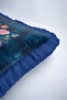 Floral Vase Artistic Fringed Pillowcase - Still Life Floral Blue Navy Tassel Throw Pillow Cover - 8