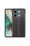 Xiaomi Redmi Note 13 5g Case Leather Look Silicone with Camera Protection Ultimate Protection Scks