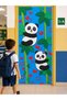 Elastic Door Decoration, Fabric Door Dressing, Cute Panda Theme, Classroom Door, School Event Door Decoration - 2