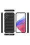Galaxy A54 Case with Camera Protection Flexible Silicone Finger Strip Vrdr - 5