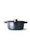 13 Piece Nonstick Cookware Set Kitchen Cooking Set, Pots and Pans Set, Dishwasher & Oven Safe, Induction Compatible, Free of Intentionally Added PFOA/PFOS, Black - 4