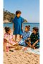 100% Cotton Colorful Oversize Poncho for Children Aged 3-8 - 4