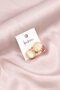 Women 5 Packs MTL With Red And Green Stone Rings, Gold - 2