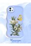 Realme C20 Compatible Case Camera Protector Blue Silicone Couple Phone Case Butterfly Pattern - 2
