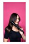 Quiet Brush Hot Air Styler | Low Noise Hair Dryer Brush | Ceramic Barrel | Digital Temperature Display | Smooth, Dry & Volumize | Black - 4