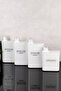 Set of 4 Self-Scale Detergent Boxes with Labels 3000 ml - 2200 ml Colors White Black Softener Label Scale Lid Detergent Container - 4