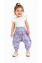Girl's Shalwar Trousers 1-5 Years Old Cotton Patterned Seasonal Comfortable Cut