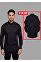 2-Pack Men's Slim Fit Long Sleeve Sweat-Absorbent Breathable Texture Four Seasons Shirts
