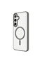 Galaxy S26 Plus Case Magsafe Transparent Back Face Camera Raised Silicone Gzst - 3