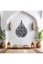 Islamic Metal Wall Art Set of 3, Ayatul Kursi Surah Al Falaq Surah An Nas, Arabic Calligraphy Quran Decoration, Black, 30x22.5cm, Prayer Room Home Decor - 4