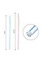 Individually Wrapped, 6mm x 240mm, 50 Pieces, Colourful Drinking Straws-Long and Flexible-Ideal For Parties, Bars, Drinks - 4
