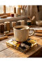 Epoxy Design Button Coaster Square