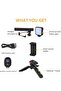 Vlogging Kit for iPhone/Android – Complete Phone Video Kit with Tripod, Mount, LED Light, and Shotgun Microphone for YouTube and Vlogs - 3