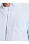 Light Blue Comfort Fit Long Sleeve Shirt 50325297-Vr003 - 6