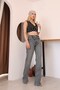 Tint Washable Straight High Waist Jeans Blue - 2