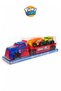 Large Auto Transporter Truck Toy |   Vehicle Carrier Tow Truck 2 Mini Car Set |   Boy's Toy for Ages 3+ - 5