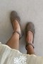 Sidney 3cm Hidden Heel Women's Daily Ballet Shoes - 3