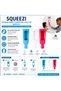 Bathroom Shampoo Shower Dispenser - Liquid Soap Dispenser Wall Mount Manual Soap Dispenser - for Shampoo and Soap Bottles, Silicone Reservoir - 6