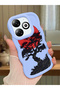 Infinix Hot 40I Compatible Case Camera Protector Blue Silicone Couple Phone Case Tree Pattern