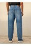 Denim Baggy Fit Mid-Rise Jeans - 4