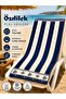 Set of 2 - Compass Burgundy Navy Blue - Beach Towel (70X140) - 3